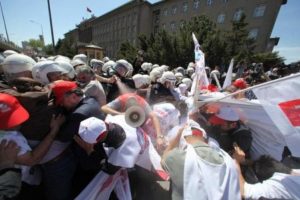 Ankara'da gergin 1 Mayıs