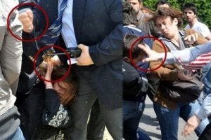 Kız &ouml;ğrenciye tokat, yumruk, sa&ccedil;ından s&uuml;r&uuml;kleme