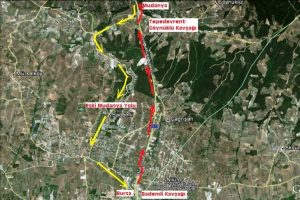 Mudanya Yolu'nda trafik d&uuml;zenlemesi