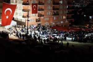 Ankara'da şehit eylemi
