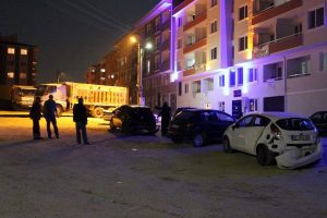 Mahalle arasında kamyon paniği