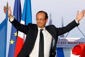 Se&ccedil;imin galibi Hollande