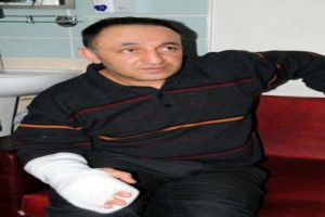 Doktora m&uuml;jde dayağı!