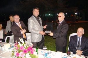 Kasım Piral personeliyle vedalaştı