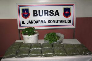 İneg&ouml;l'de uyuşturucu operasyonu