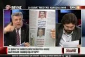 Canlı yayında 28 Şubat manşetlerini tartıştılar