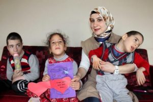 Engelli &uuml;&ccedil;&uuml;zlerim Allah'ın bana hediyesi