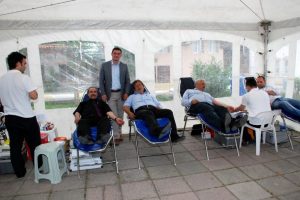 MHP'liler kan bağışladı