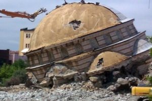 Marmara İlahiyat Vakfı Camii'nde son durum