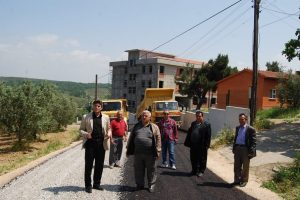 Mudanya Sağlık Lisesi'nin yolu tamamlandı