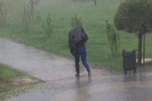 Fırtına İstanbul'u bu hale getirdi