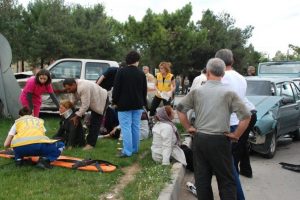 Kavşakta can pazarı