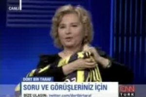 Canlı yayına Fener forması ile &ccedil;ıktı
