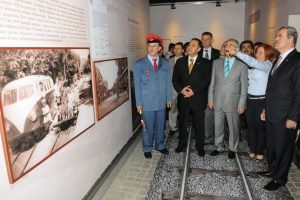 Kara trenin son makinisti 85 yaşında