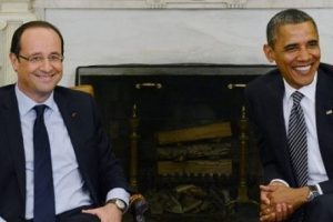 Obama, Hollande ile g&ouml;r&uuml;şt&uuml;