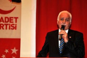 SP Genel Başkanı kaza yaptı
