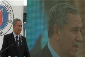 Arın&ccedil;'ı kızdıran protesto