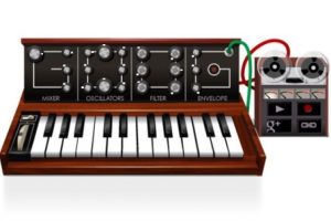 Robert Moog'a &ouml;zel logo