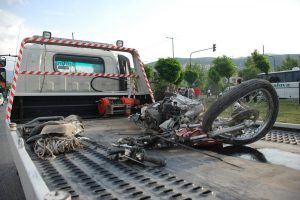 Bursa'da kahreden kaza