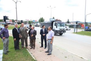 Bademli kavşağı i&ccedil;in yıkımlar başladı
