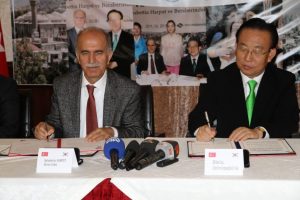 G&uuml;ney Kore'ye Osmanlı &ccedil;eşmesi yapılacak