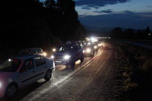 Bursa-Mudanya yolunda trafik &ccedil;ilesi