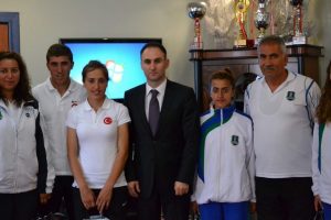 Bursalı sporcular Avrupa yolunda