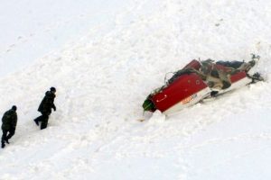 Helikopter kazasında 3 tahliye