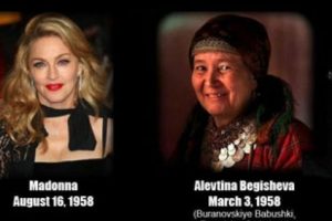Rus nineler Madonna aynı yaşta