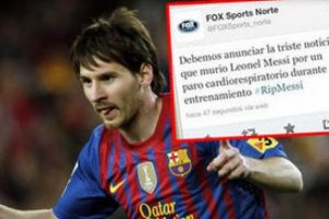 Messi'yi &ouml;ld&uuml;rd&uuml;ler!