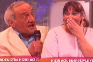 Karadeniz fırtınası canlı yayında koptu