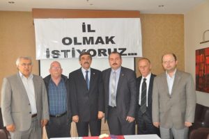 Başkanlar il i&ccedil;in toplandı