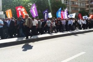 Ankara'da KESK &uuml;yeleri eylemde
