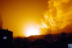 Şahdeniz doğalgaz boru hattında patlama