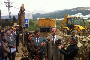 B&uuml;y&uuml;kşehir Uludağ'da alt yapı &ccedil;alışmalarına başladı