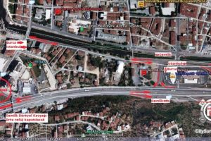 Gemlik girişi trafiğe kapatılıyor