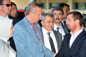 Erdoğan, Acar ve &Ccedil;olak'ı ziyaret etti