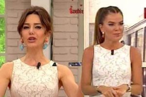 &Ouml;zlem Yıldız ve Hande Ataizi canlı yayında pişti oldu!