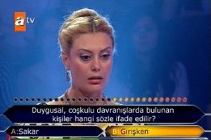 Opera sanat&ccedil;ısı ilk soruda b&ouml;yle elendi