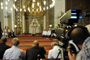T&uuml;rkiye kandili Ulu Cami'de kutladı