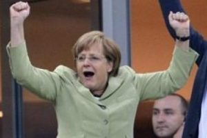 Merkel'in herşeyi unuttuğu o an