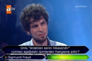 Okan La&ccedil;in bir milyonluk soruyu g&ouml;remedi