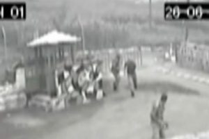 Hain saldırı kamerada!
