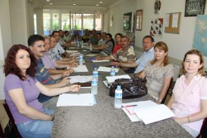 Şeftali &ccedil;alışma grubu İneg&ouml;l'de toplandı