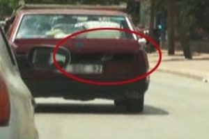 Yolda g&ouml;renler şoke oldu