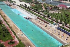 İşte Eskişehir'deki yapay plaj