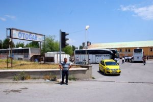 G&uuml;nd&uuml;z otogar, akşam d&uuml;ğ&uuml;n alanı