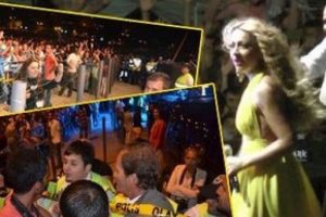 Hadise hadise &ccedil;ıkarttı!