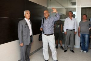 Yeni hizmet binasında geri sayım