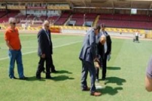 UEFA Eskişehir'de inceleme yaptı